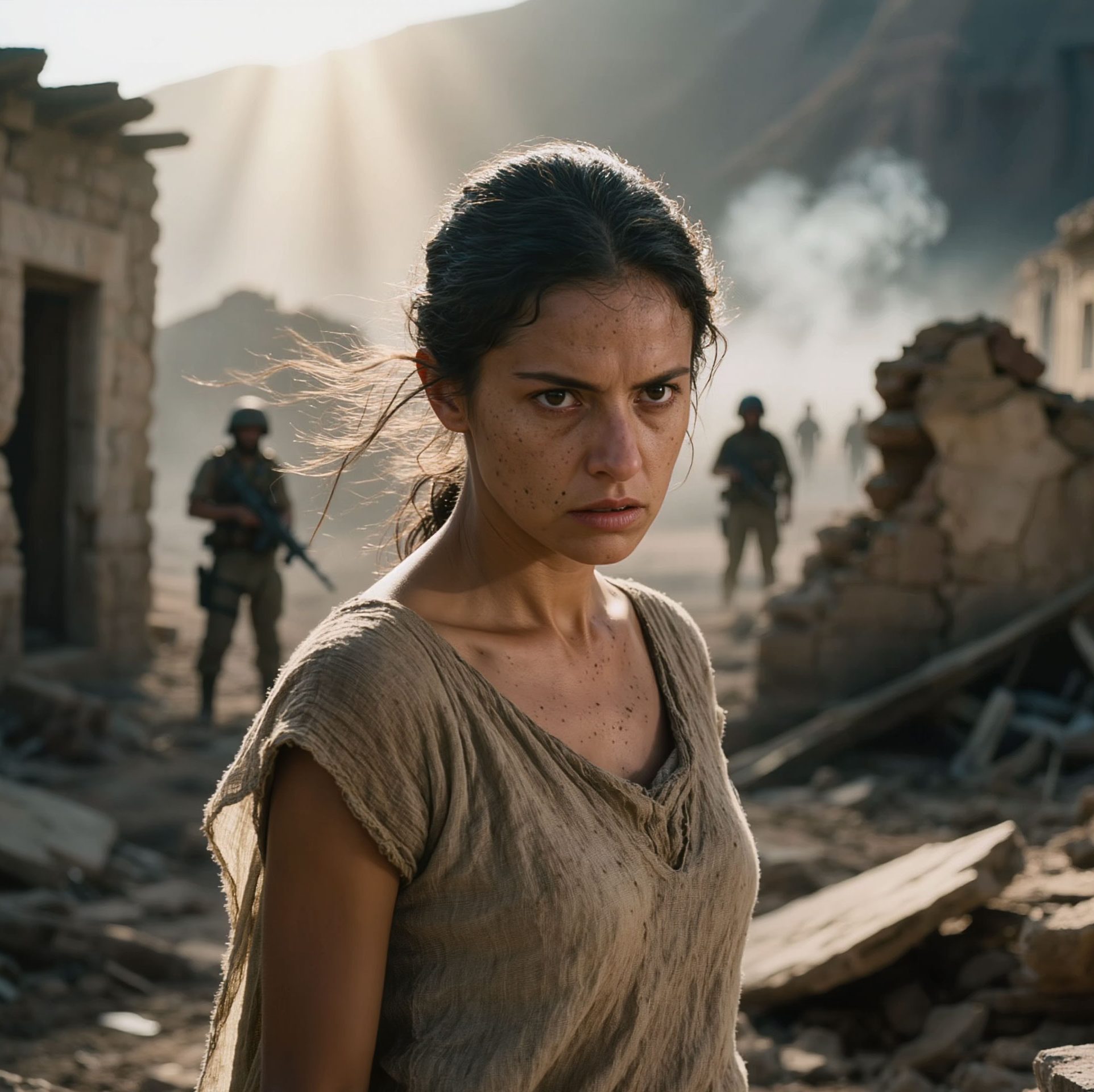 I Cannot Forgive is a short AI generated film that explores the silent and enduring suffering of women in the Middle East through a minimal and emotionally powerful visual narrative.